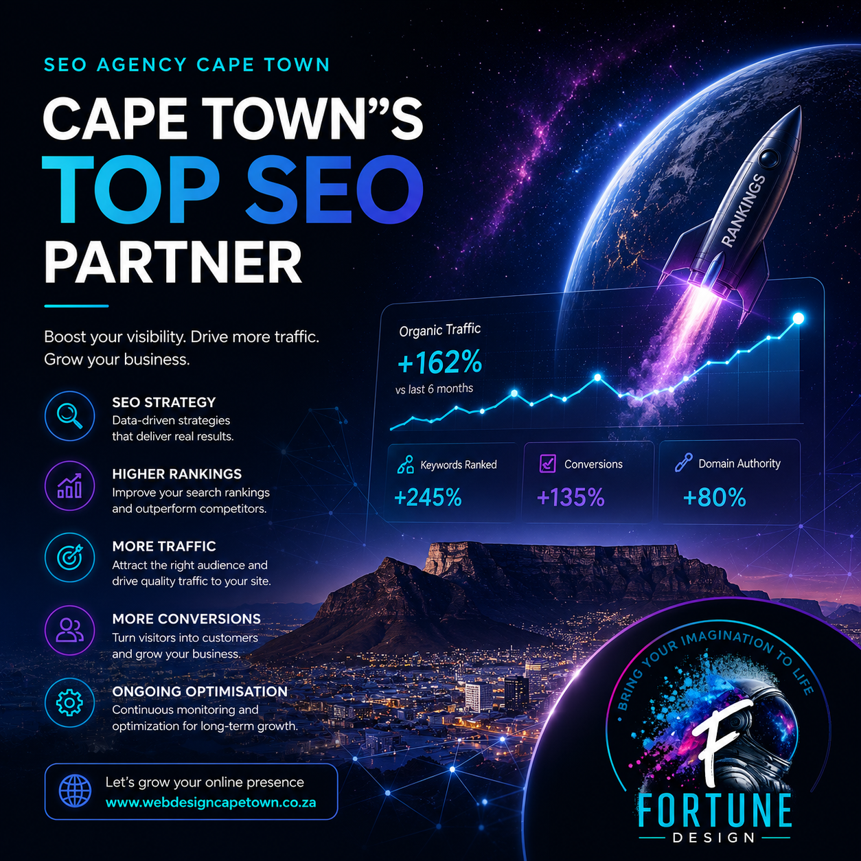 SEO Agency Cape Town | Fortune Design — Cape Town's Top SEO Partner