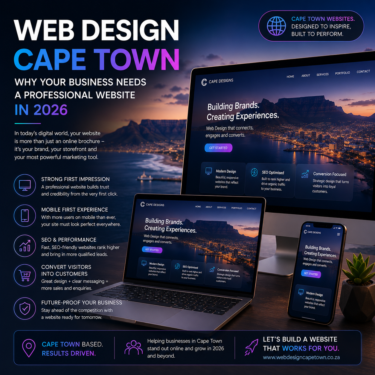 Web Design Cape Town | Professional Website Design Services for Growing Businesses