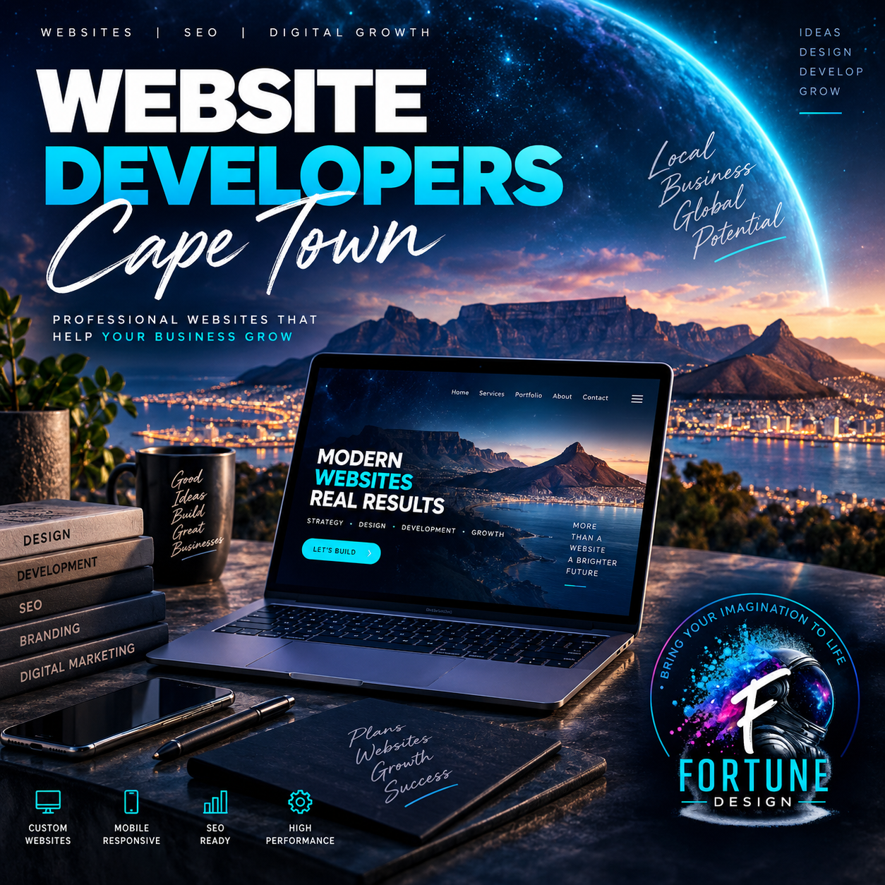 Professional website developers Cape Town – Fortune Design