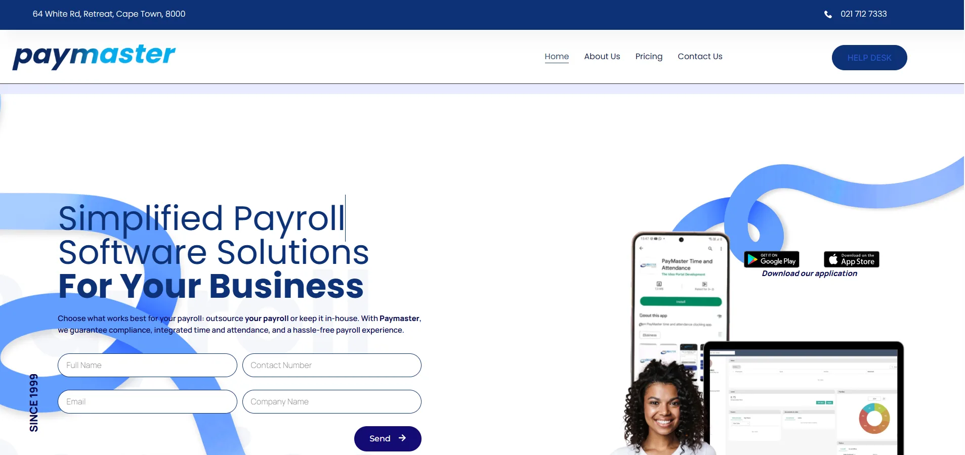Paymaster website